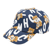 Moschino Kid's All Over Toy Bear Logo Cap