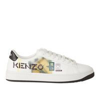 Kenzo Men's Kourt K Logo 'Floral' Sneakers