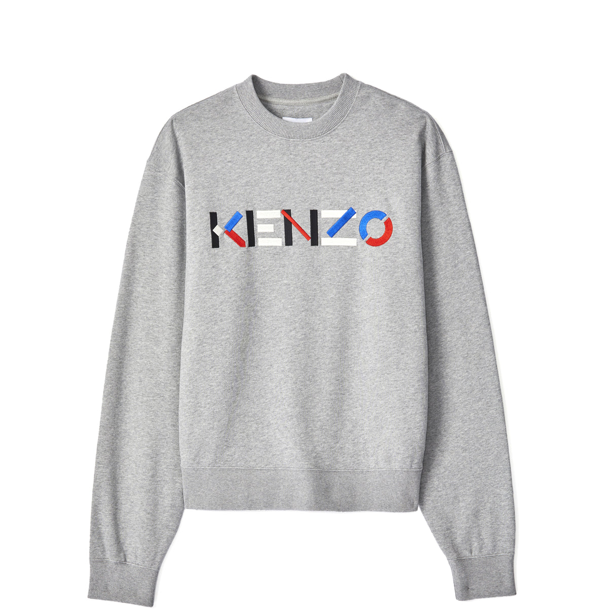 Kenzo Men's Oversized Multicolored Logo Sweatshirt