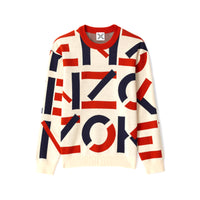 Kenzo Men's Jacquard Monogram Classic Jumper Sweater
