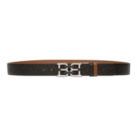 Bally Men's B-Chain 40mm Reversible Monogram Leather Belt