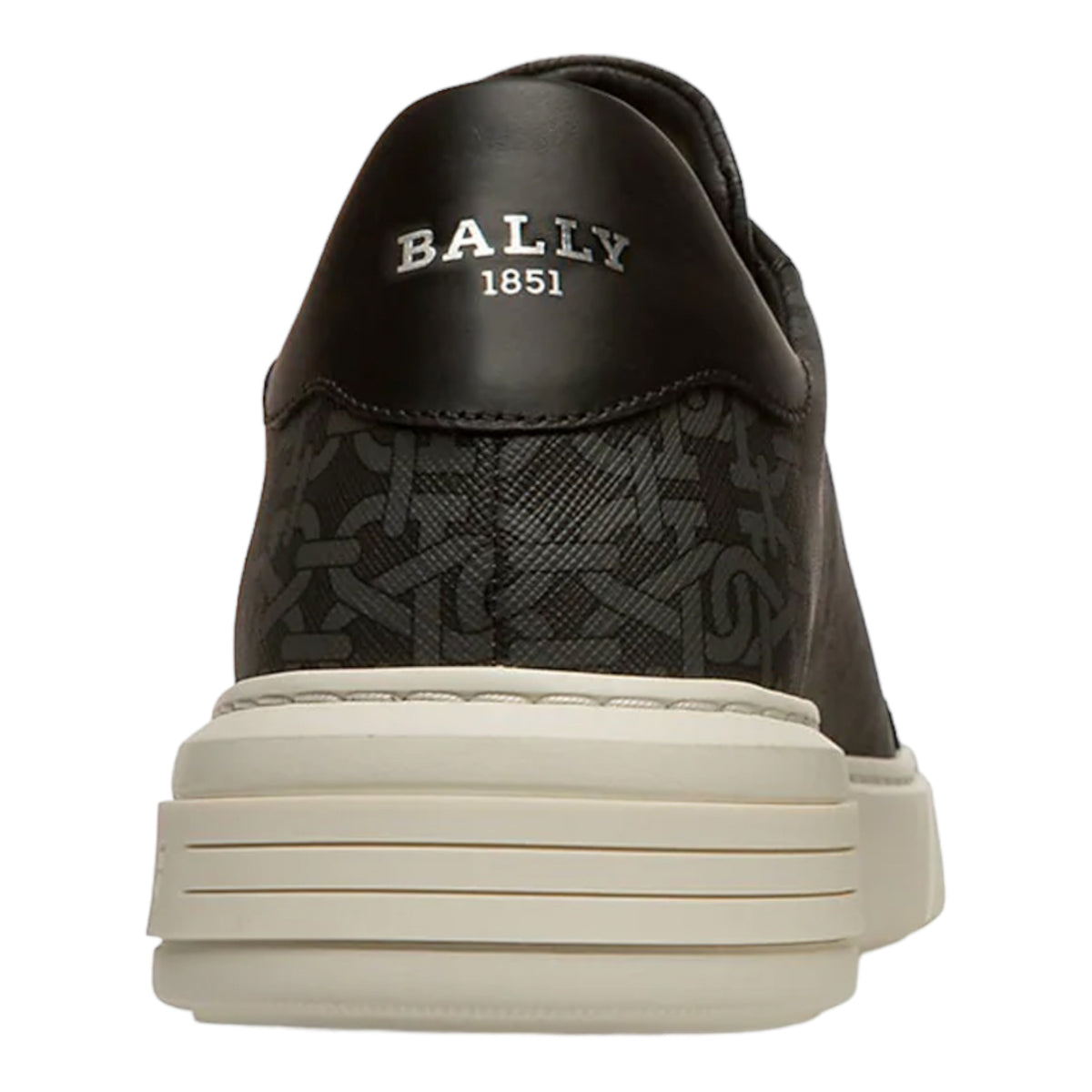 Bally Men's Mylton Monogram Leather Sneakers