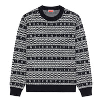 Kenzo Men's Merino Wool Jacquard Jumper Sweater