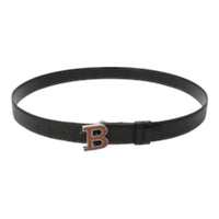 Bally Men's B Buckle 35mm Reversible Leather Belt