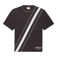 Bally Men's B-Monogram Slant Stripe T-Shirt