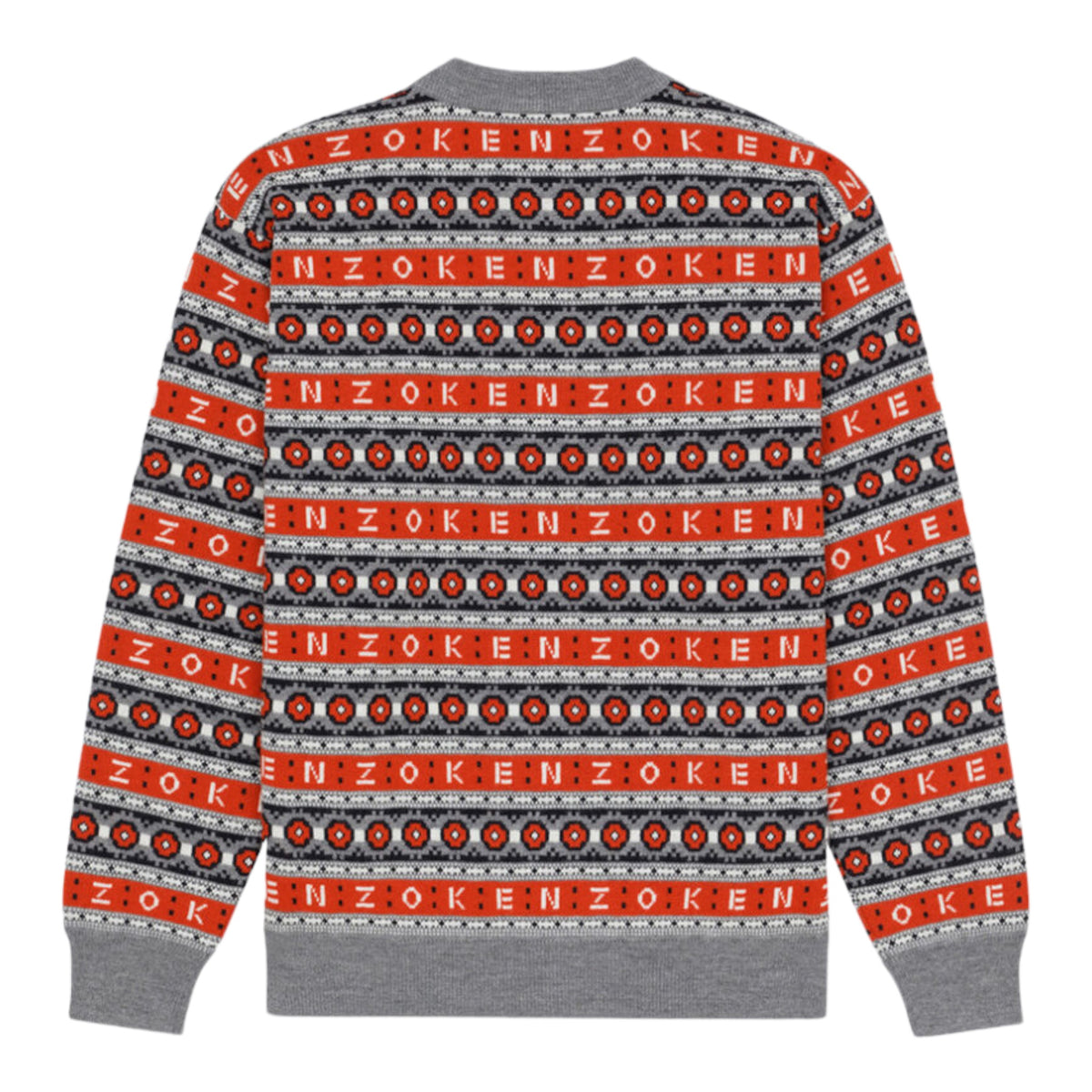 Kenzo Men's Merino Wool Jacquard Jumper Sweater