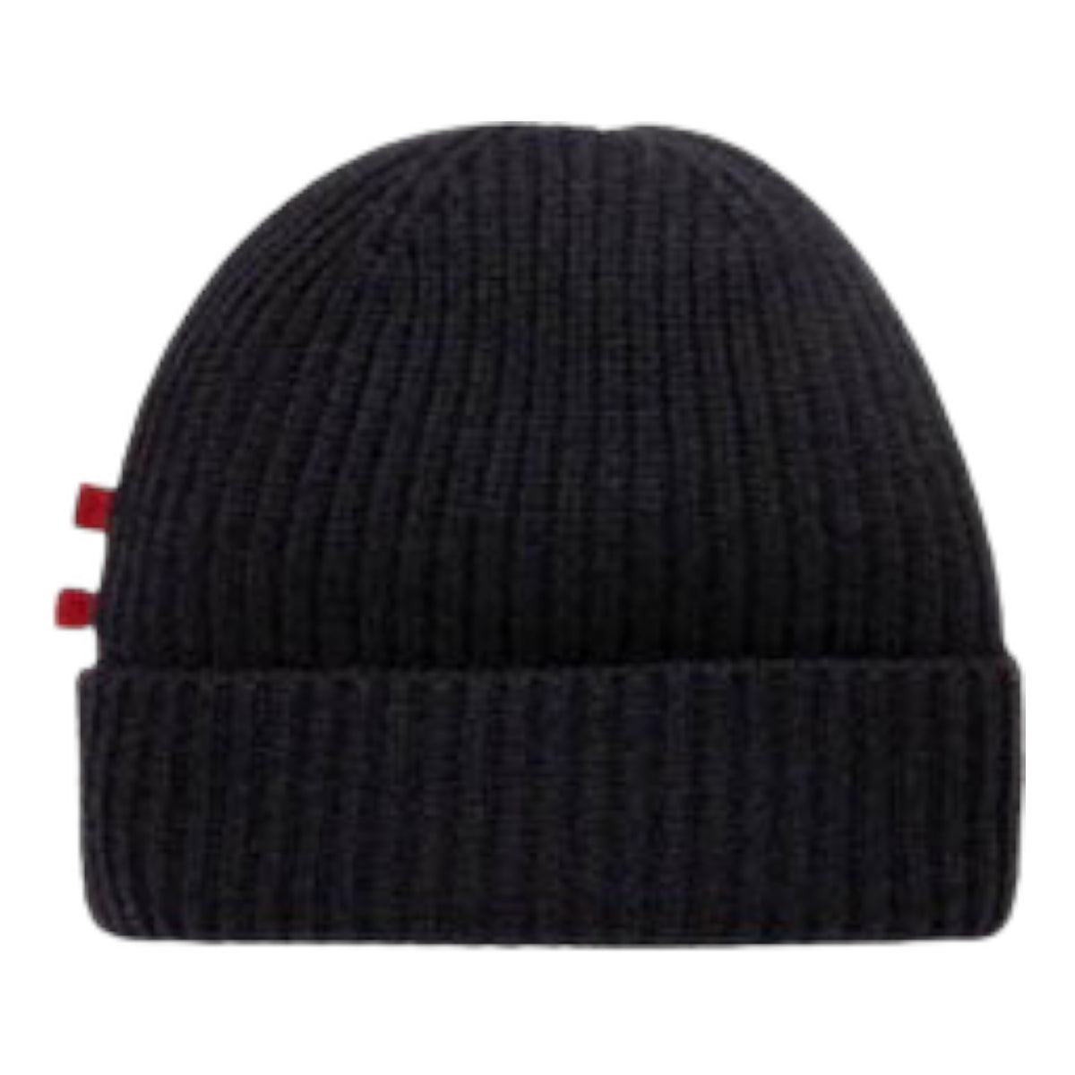 Bally Cashmere Ribbed Beanie Hat