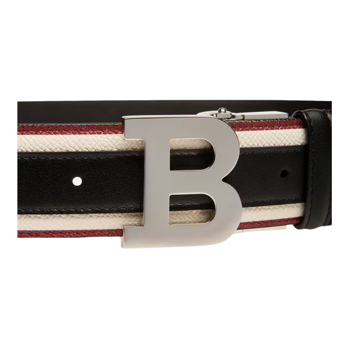 Bally Men's B Buckle Leather 40mm Belt