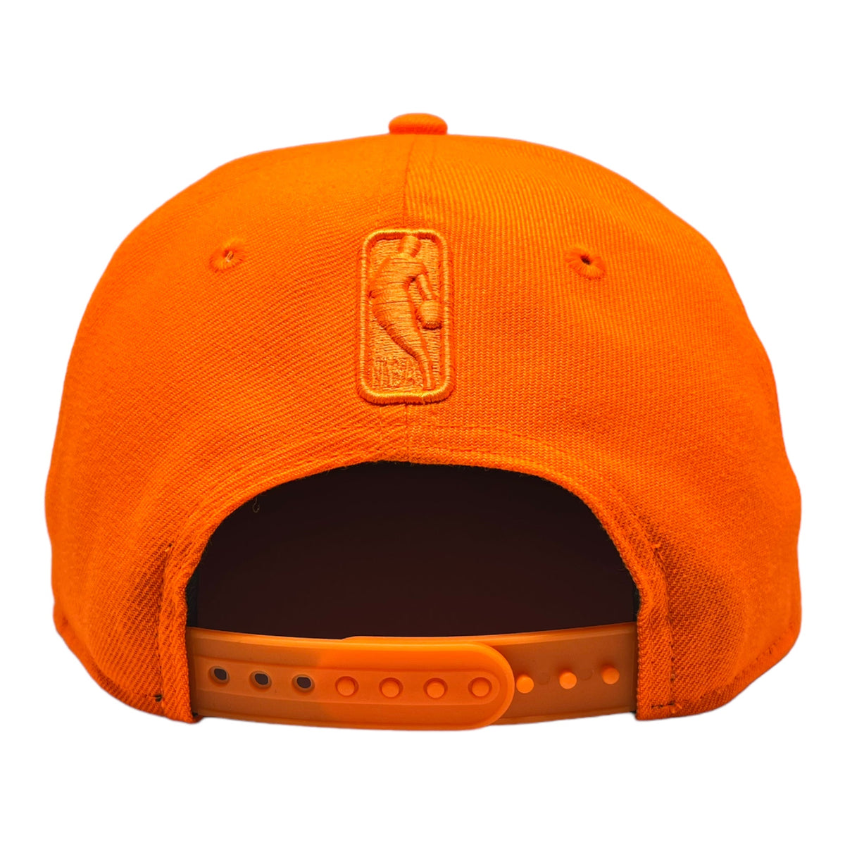New Era Milwaukee Bucks Custom Monochrome 9Fifty Snapback Baseball Cap - Neon Orange