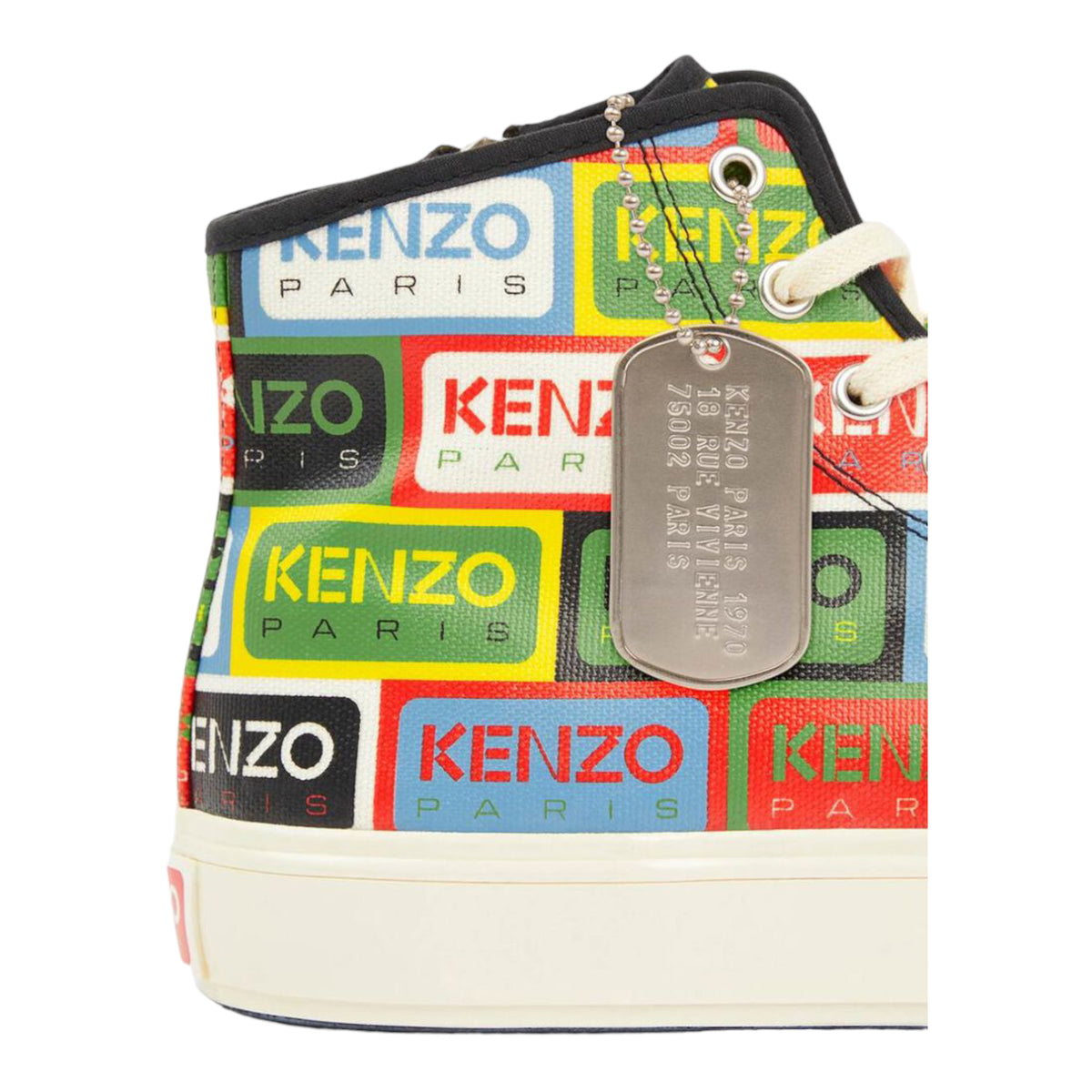 Kenzo Men's 'KENZOSCHOOL' High-Top Sneakers